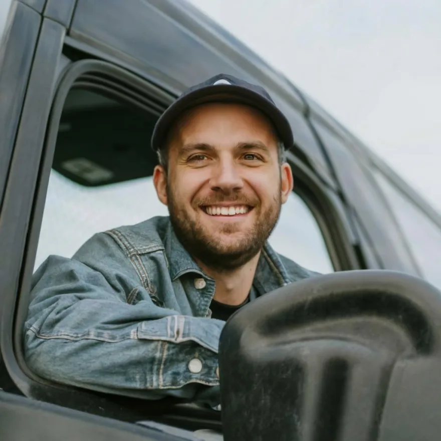 CDL driver completing online ELDT training